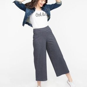 Nwt Wide Leg Knit Crop Pants  Rickis Brand NWT.  Size M